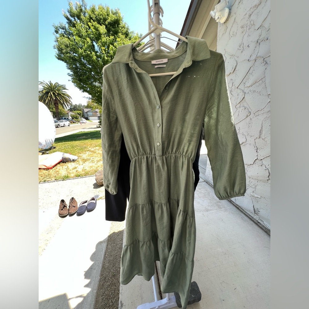 Reserved size small tea length dress